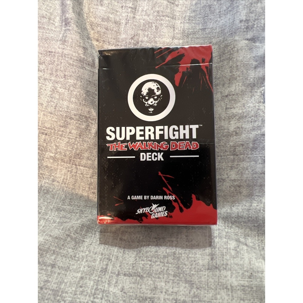 Superfight The Walking Dead Expansion Deck Party Card Game Skybound New Sealed